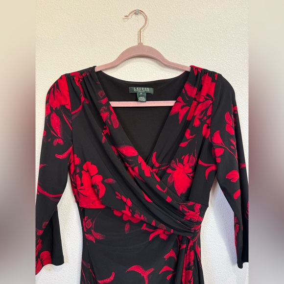 Ralph Lauren black and red dress - Picture 5 of 6